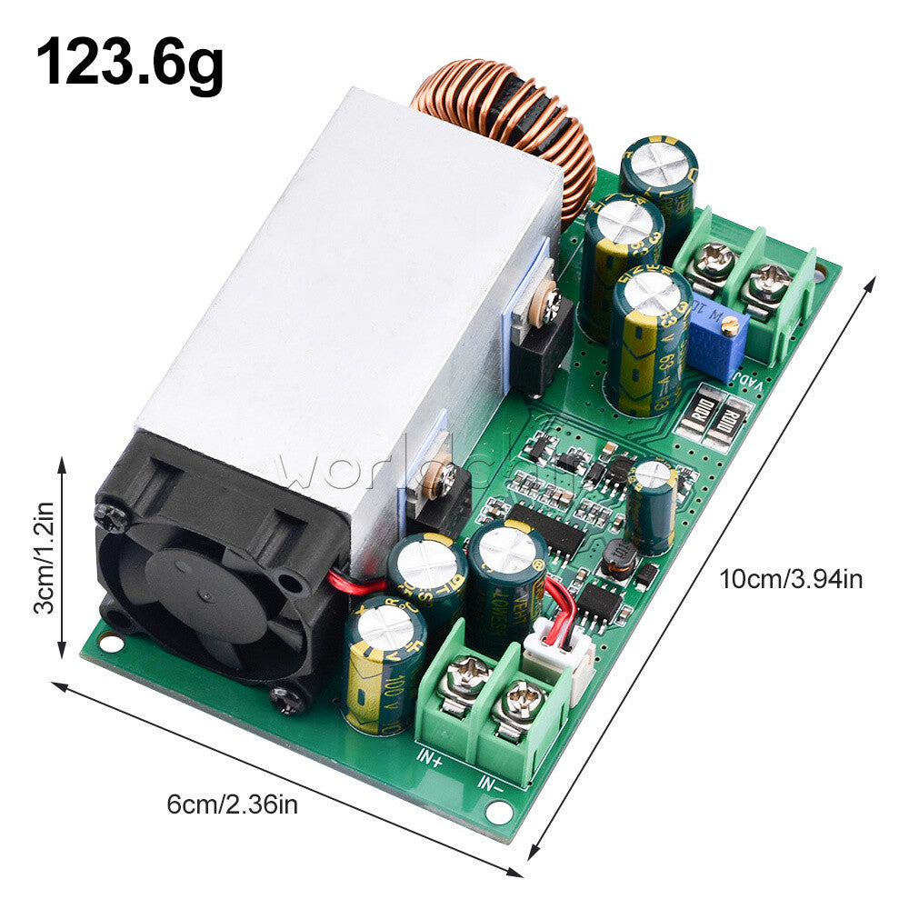 1-10PCS 600W Adjustable Step-down Buck Converter Module DC12V-75V to DC5/24/48V