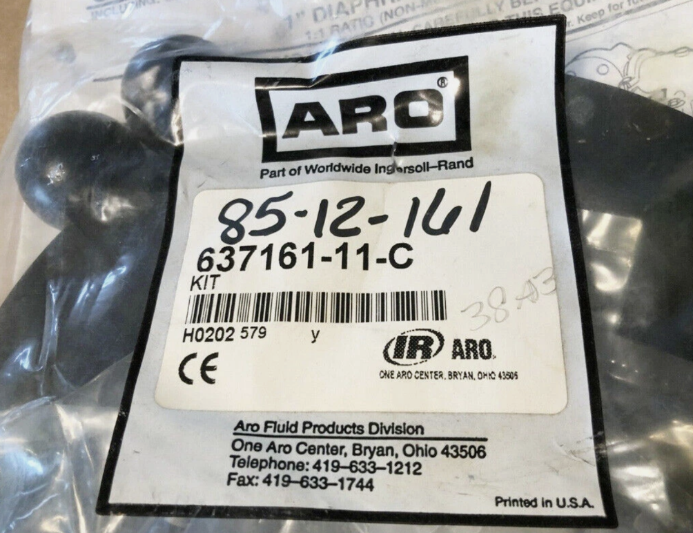 ARO 637161-11-C Diaphragm Pump Repair Kit 63716111C Free shipping