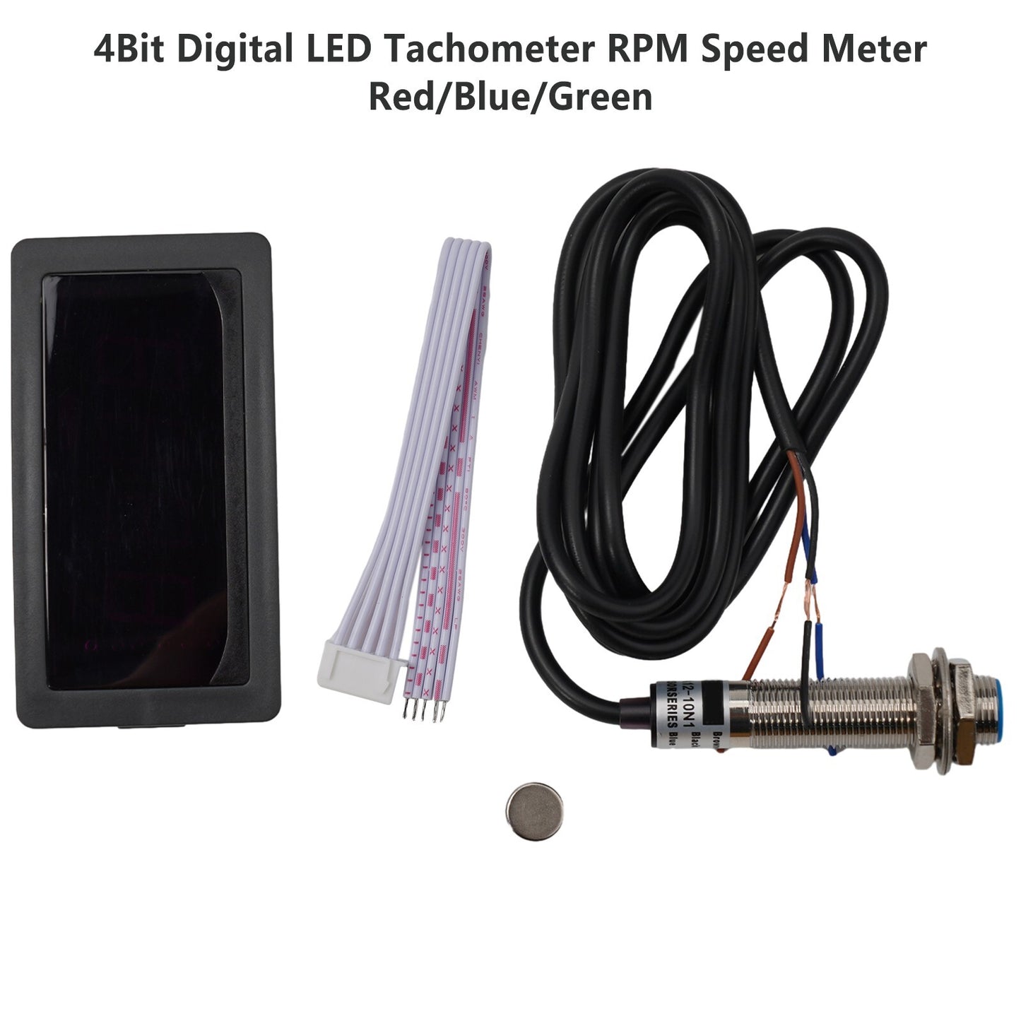 4Bit Digital LED-Tachometer RPM Speed Meter+Hall Proximity Switch-Sensor AC220V?