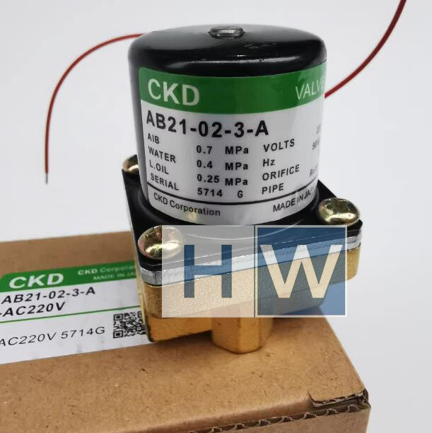1Pc  Solenoid Valve AB21-02-3-A AC220V AB21-02-3-A-AC220V