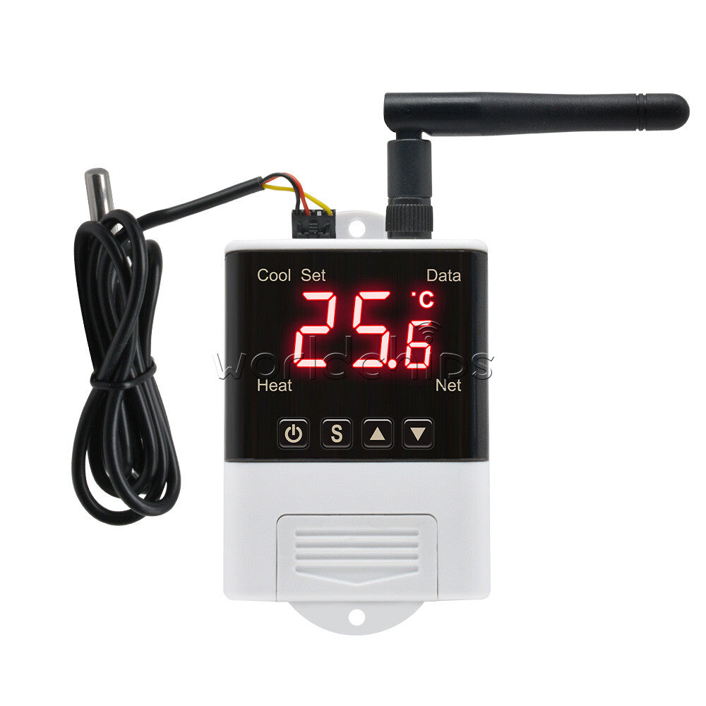 AC110V-220V Digital Thermostat Microcomputer WiFi Temperature Controller Sensor