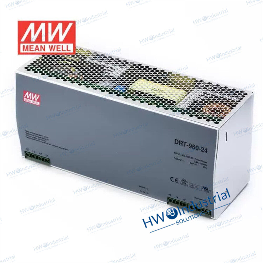 1/piece DRT-960-24 24V 40A MEAN WELL Rail Type Switching Power Supply