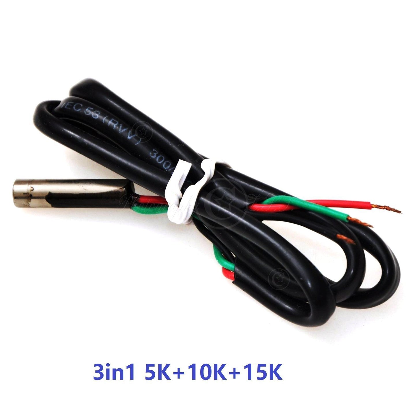 3 Poles 5K+10K+15K Temperature Probe For Air Conditioner Power Plant Machinery
