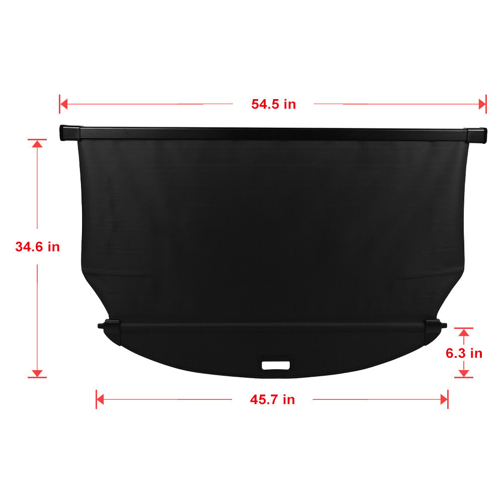ECCPP Retractable Rear Cargo Cover Shield Shade For Hyundai Santa Fe 2019-2023