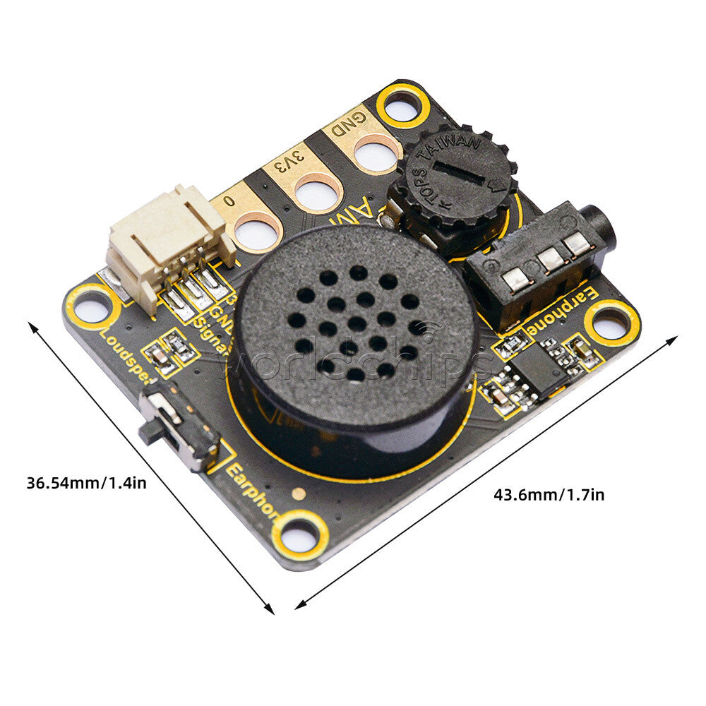 DC 2V-5.5V Micro bit BEC Active Speaker Buzzer Board Module For Arduino DIY
