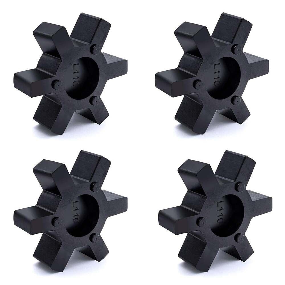 4PCS L110 Flexible NBR Rubber Spider Insert Fit L-110 for Lovejoy L-Jaw Coupling