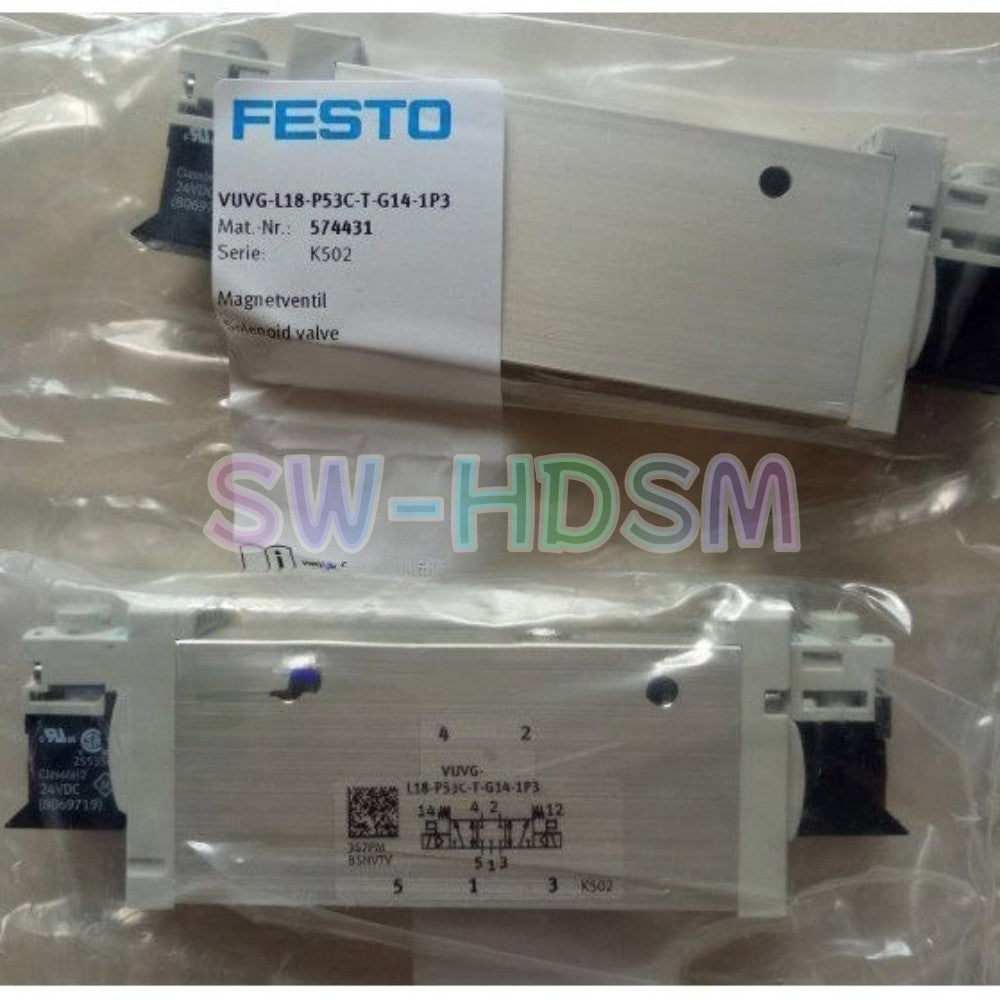 1PCS  for FESTO Solenoid Valve VUVG-L18-P53C-T-G14-1P3 Freight Free