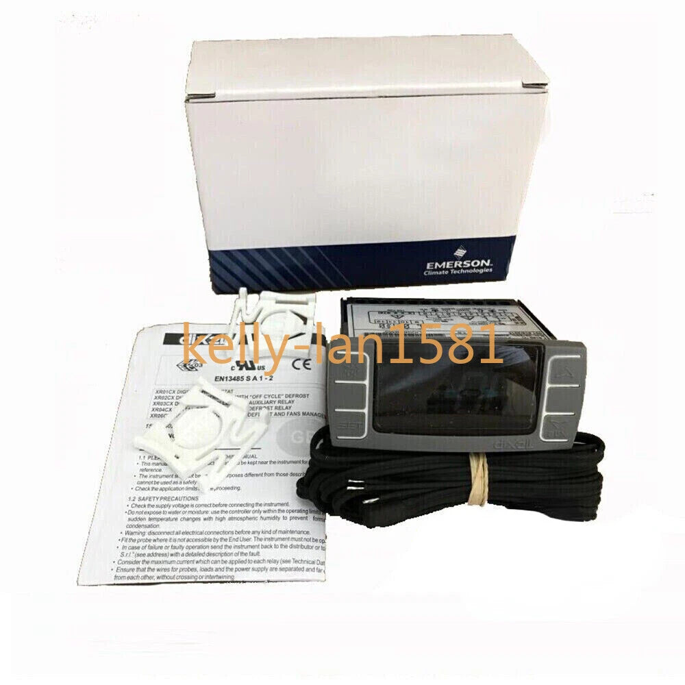 Test  DIXELL XR06CX-4N1F1 Temperature Controller Black Panel/da #P