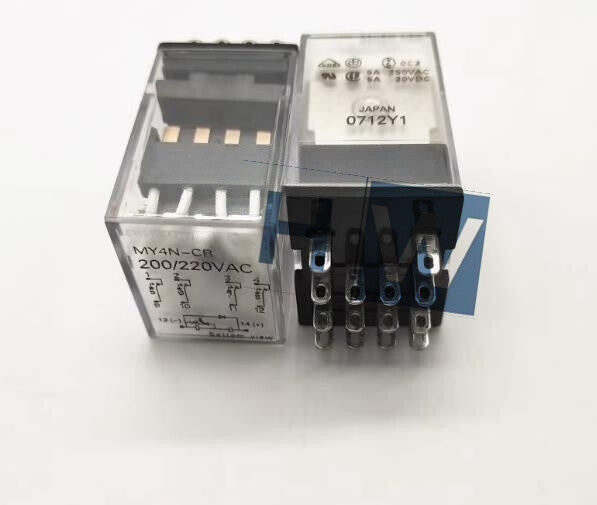 BOX /10Pcs Small Electromagnetic Relay MY4N-CR AC220V