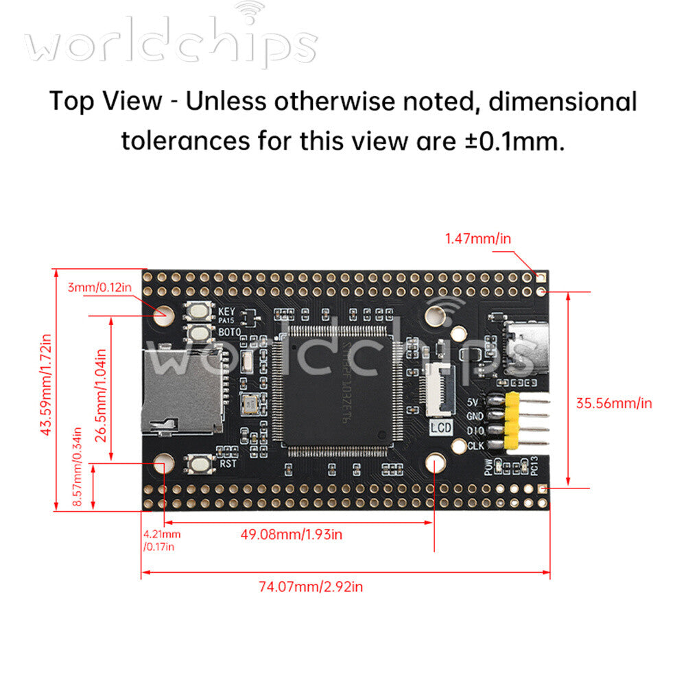 STM32F407ZGT6 STM32 Core Development Board STM32F103ZET6 System Learning Board
