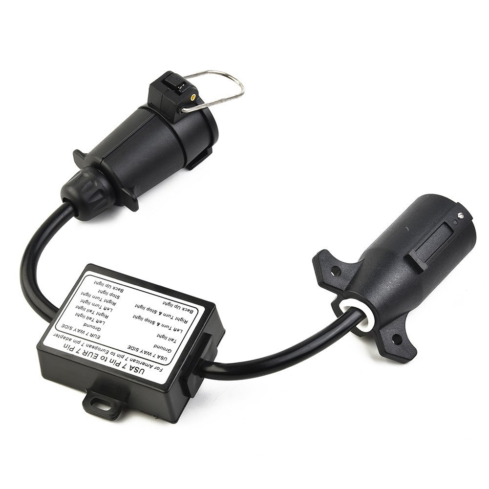 Trailer Light Converter Replacement 1pc 7-Way Blade Socket Accessories