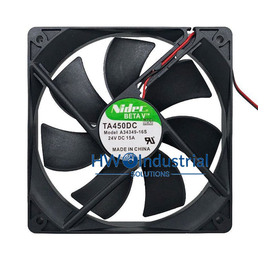 1PC Nidec TA450DC A34349-16S 24V 0.15A 12CM Inverter Cooling Fan