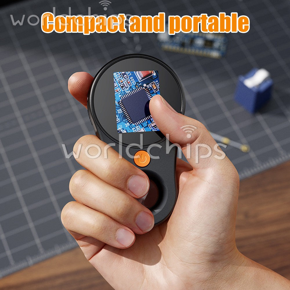 Digital Microscope Handheld 2.0 Inch Color Screen Magnifying Glass 500X USA