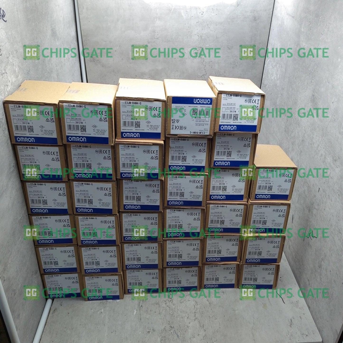 Photoelectric Switch E3JM-R4M4-G Omron E3JMR4M4G 24-240VAC/VDC #P