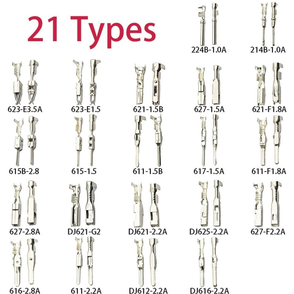 1168PCS Electrical Connectors with Terminal Removal Tool for Automotive Use
