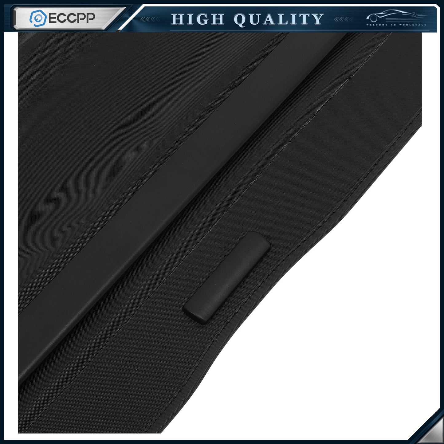 Tonneau Retractable Security Cargo Cover Black For Lexus RX450h RX350 2010-2015