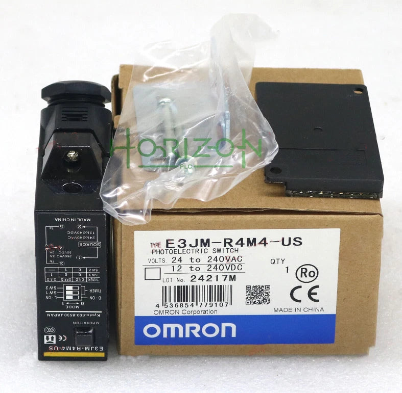 1PC In Box For Omron  E3JM-R4M4-US Photoelectric Switch Sensor- #P