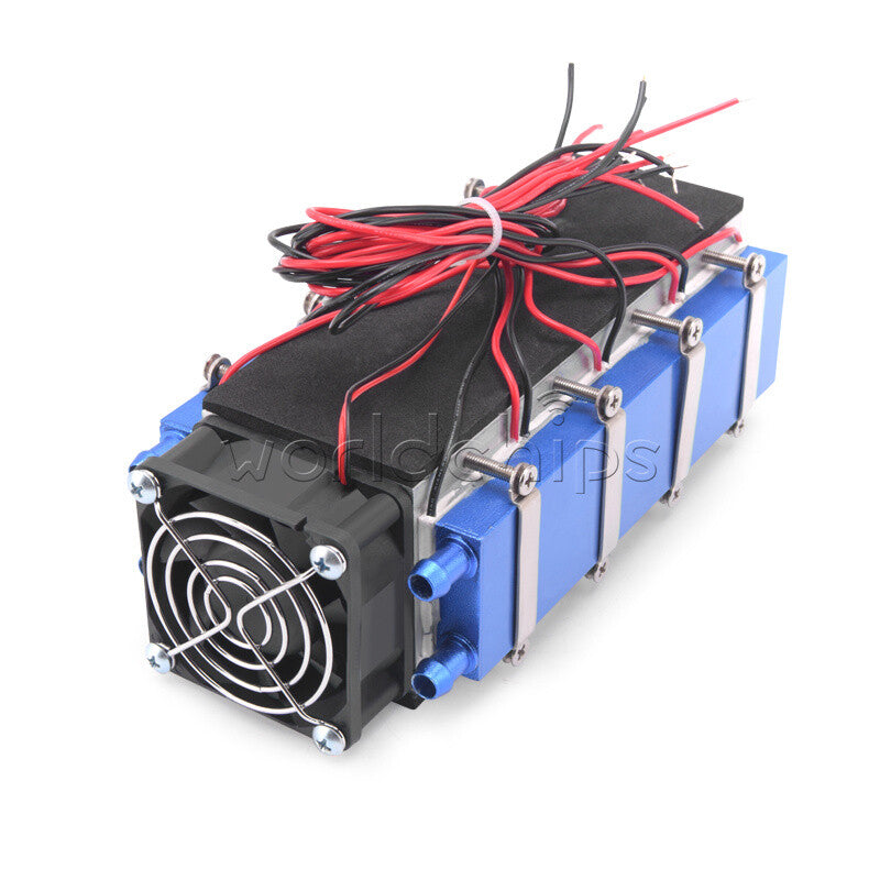 DC 12V 576W DIY Small Air Conditioning Refrigerator Cooler Cooling Module