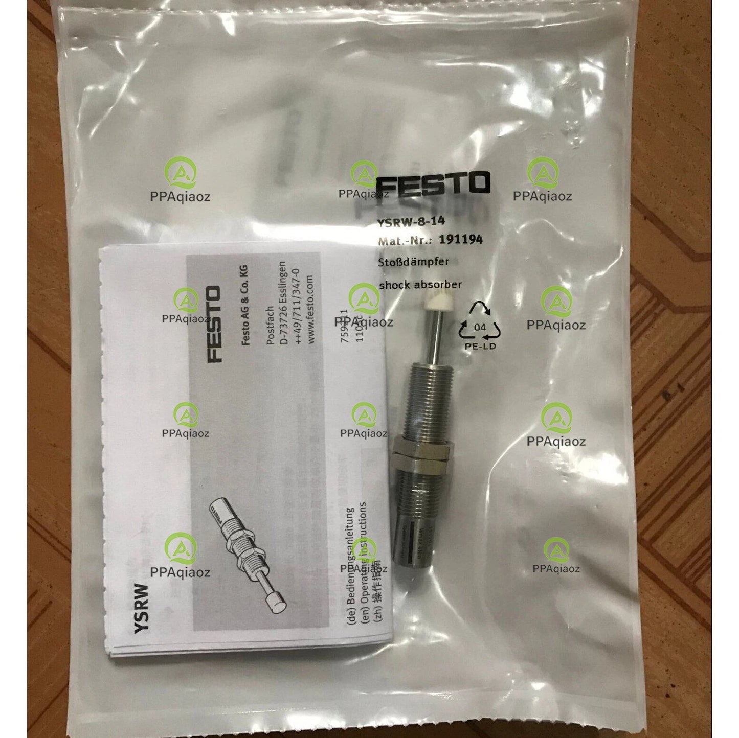 1PC  FESTO YSRW-8-14 191194 Hydraulic Buffer YSRW814 Free Shipping