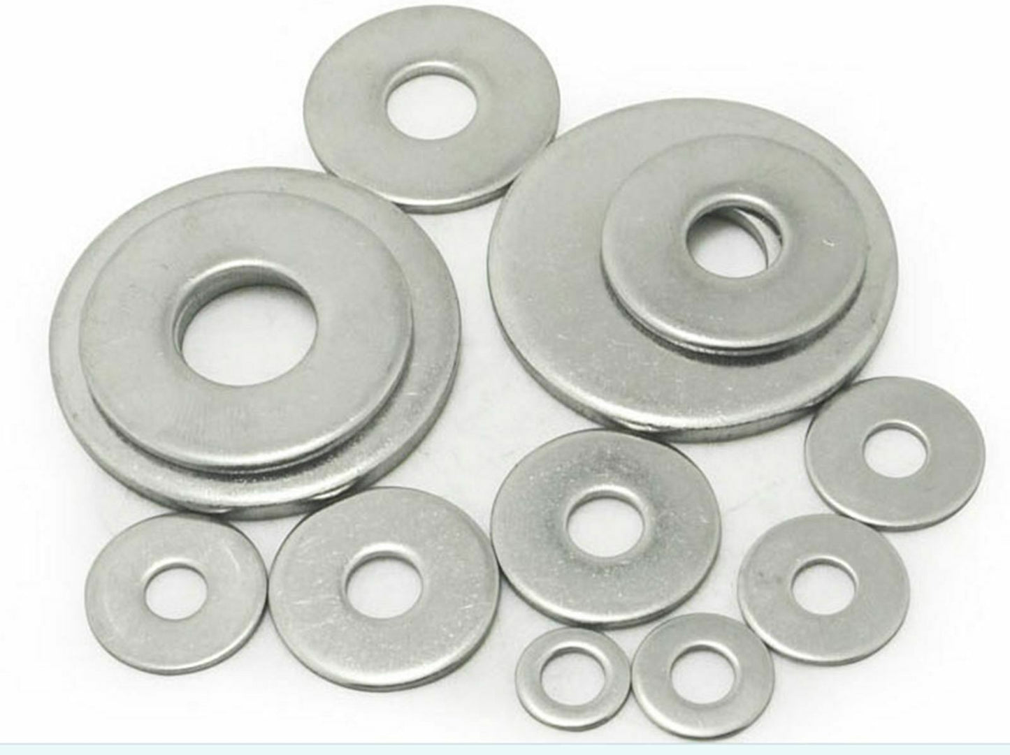 100pcs M8*24*2 304 stainless steel gasket Thin metal thickening flat washer