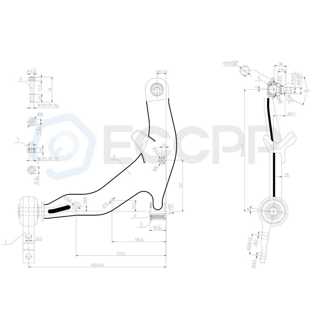 Steering 10x Front Control Arms Rear Sway Bar Links Part Fits Nissan Murano
