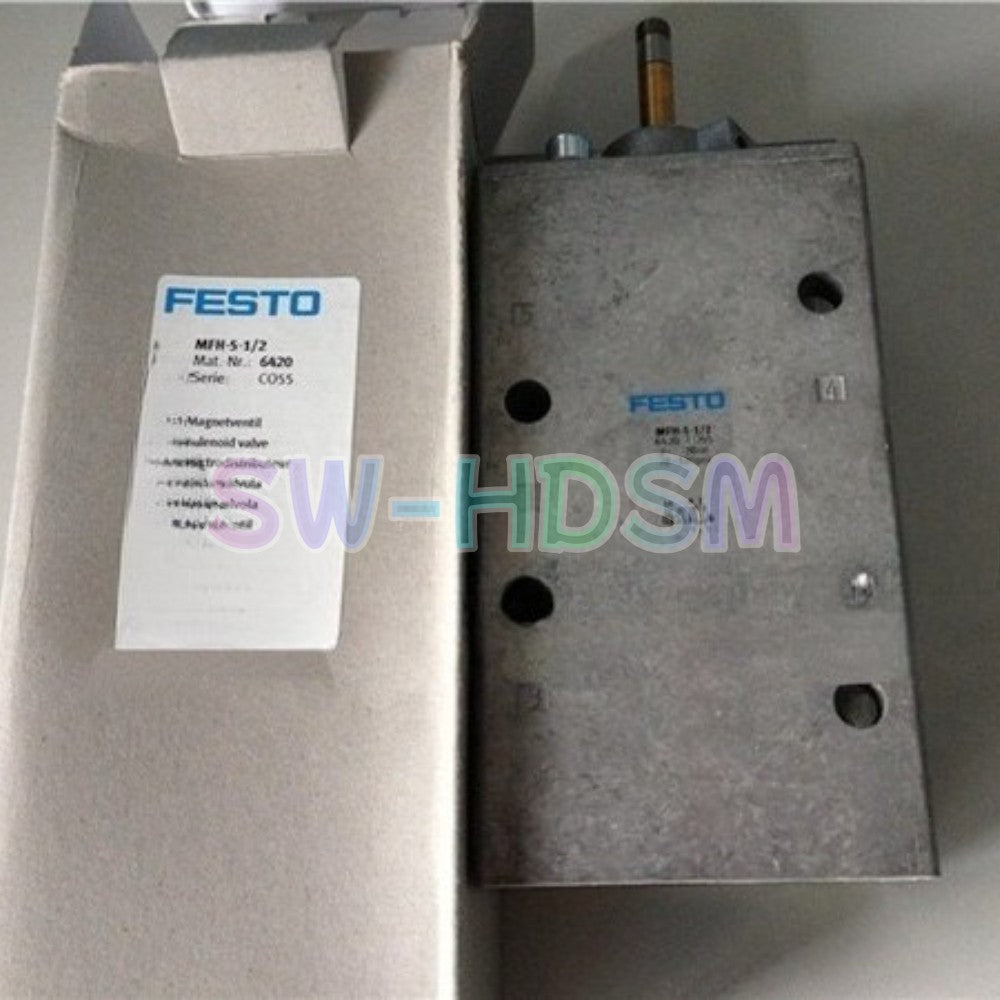 1PCS   Festo Solenoid Valve MFH-5-1/2 6420 Freight Free