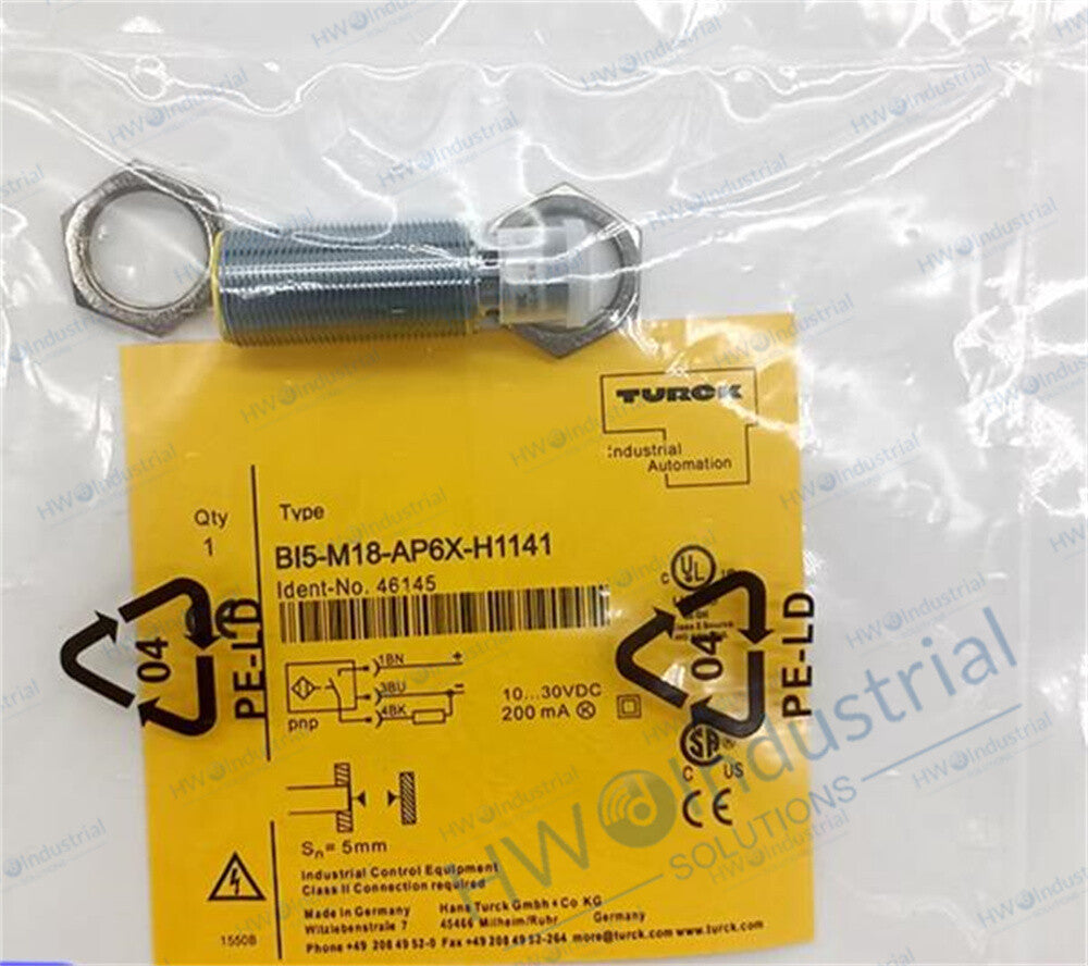 1/Piece  BI5-M18-AP6X-H1141  Turck Proximity Switch Sensor