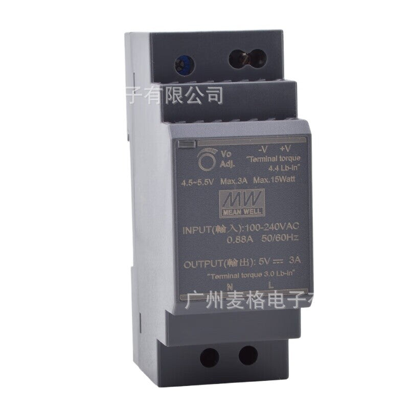 1pcs MEAN WELL HDR-30-15 Rail Switch Power Supply 15V 2A 30W