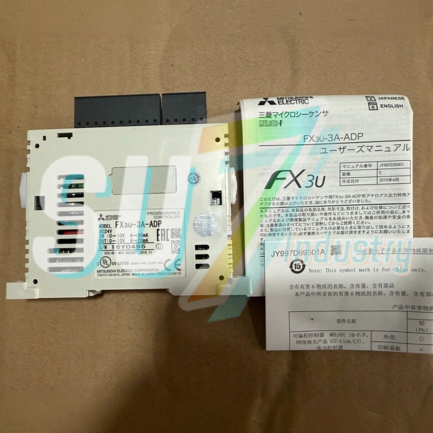 Mitsubishi FX3U-3A-ADP PLC module FX3U3AADP#1pcs