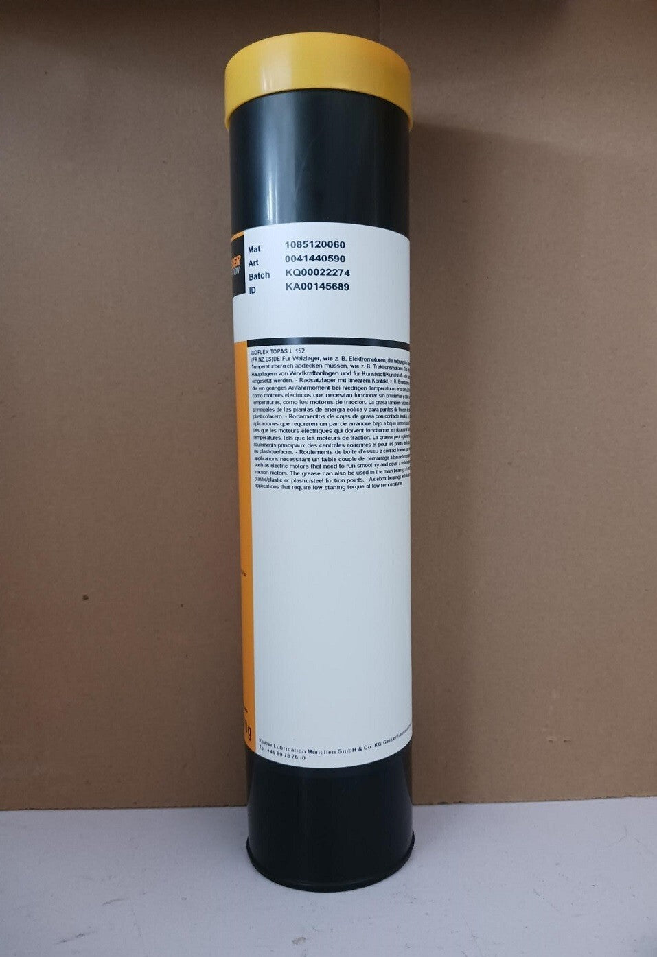 KLUBER Lubrication ISOFLEX TOPAS L 152 Grease 370g (13oz)   free shipping