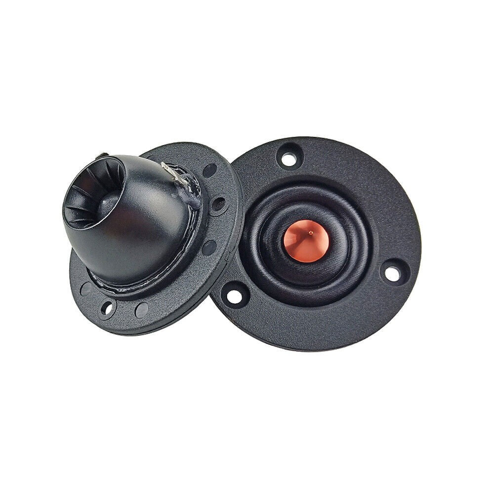 2x 2 Inch 30W Dome Tweeter Speaker Unit Silk Diaphragm Neodymium Treble 4/6 ohm