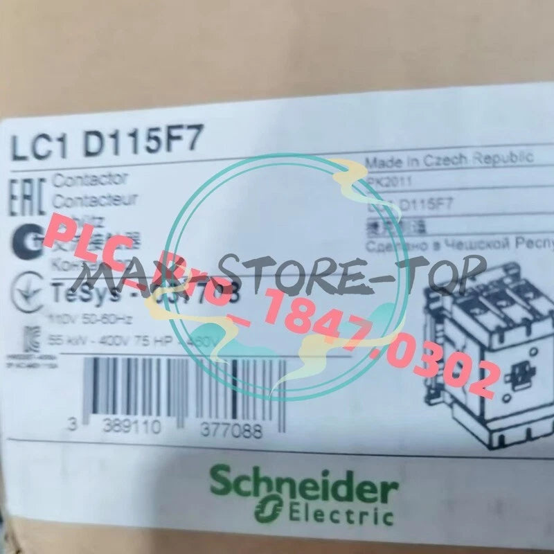 LC1-D115F7 1PCS   Schneider LC1D115F7 Quality Assurance Fast delivery