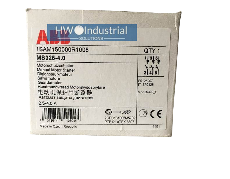 1pc  Motor Protection MS325-2.5 MS325-4 MS325-6.3 MS325-9 MS325-12 MS325-12.5
