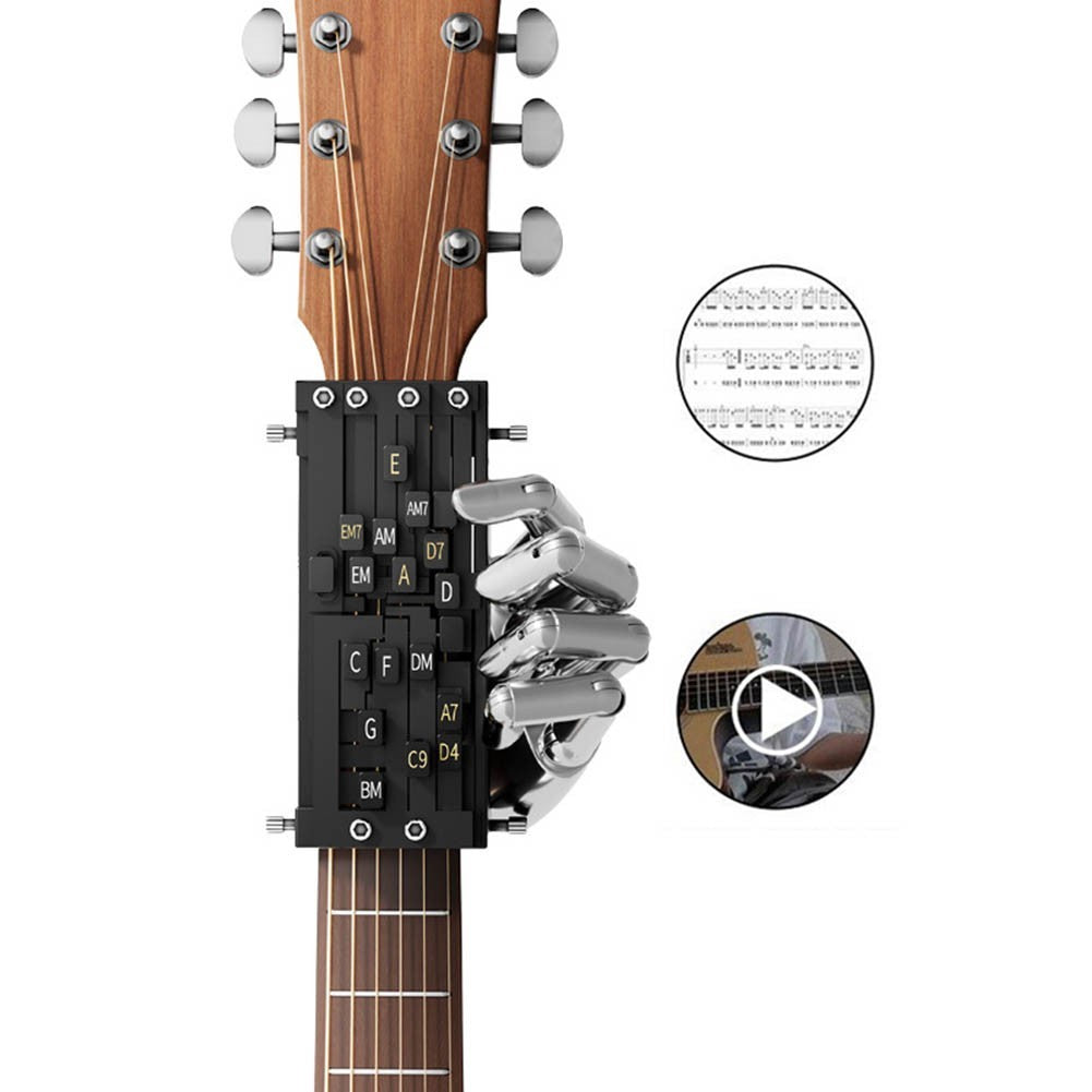 Guitar Practice Accessory Designed to Simplify Learning Process Portable