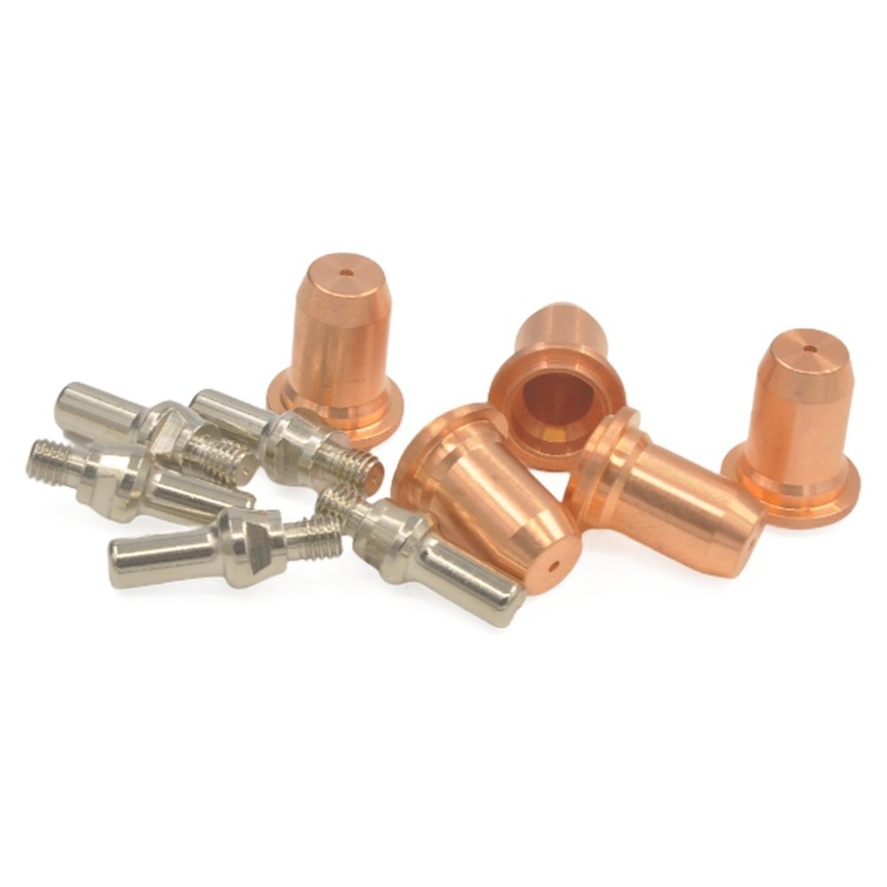 Plasma Torch PT-60 Electrode Plasma Cutter Purple Copper Stainless Steel