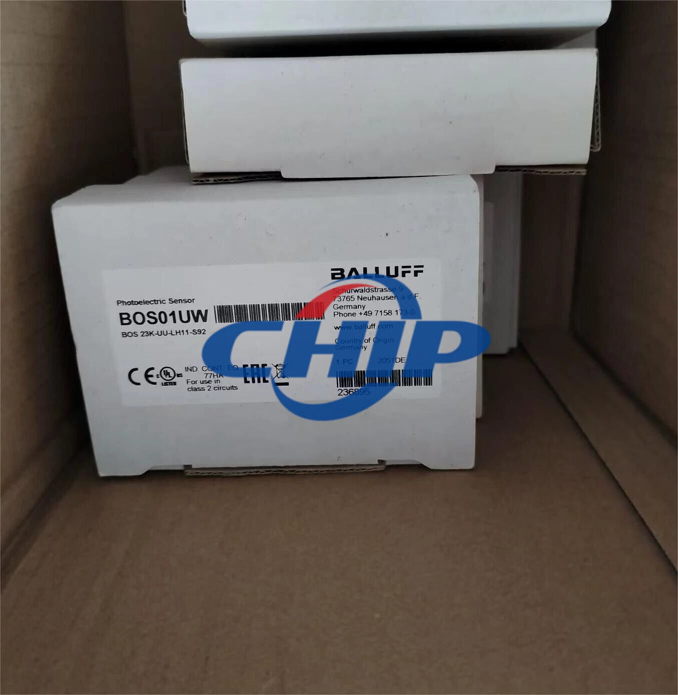 1PCS  BALLUFF   BOS01UW  BOS 23K-UU-LH11-S92 PHOTOELECTRIC SENSOR