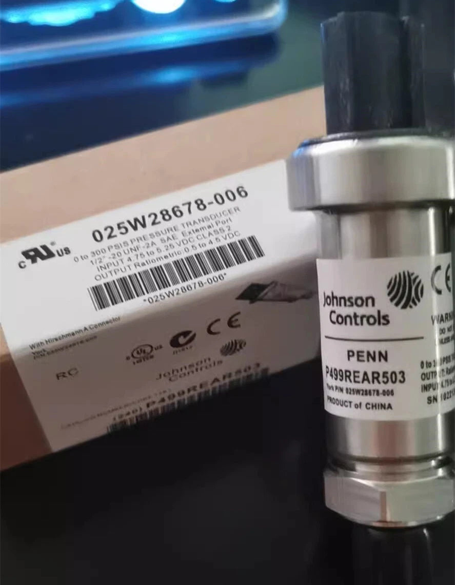 Johnson York Air Conditioner 025W28678-006 Pressure Transducer P499REAR503 #P