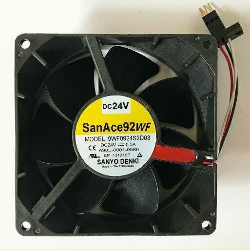 1pcs  For SANYO 9WF0924S2D03 A90L-0001-0586 Servo Cooling Fan
