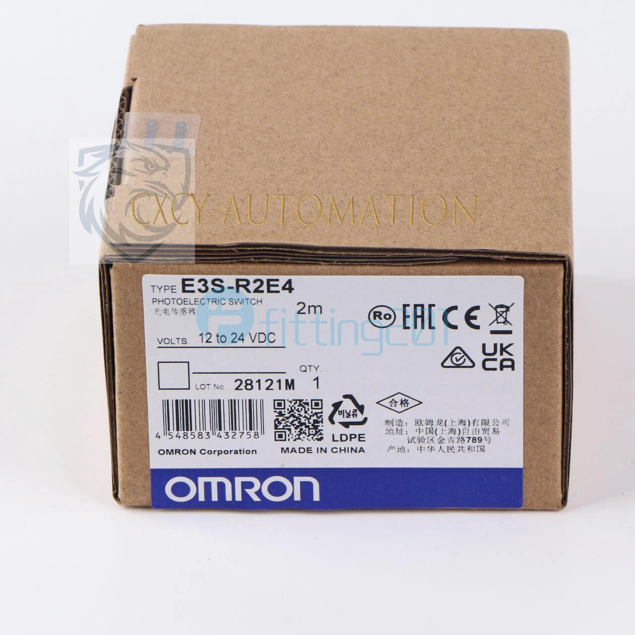 OMRON E3S-R2E4 Photoelectric Switch  1Pcs. #P