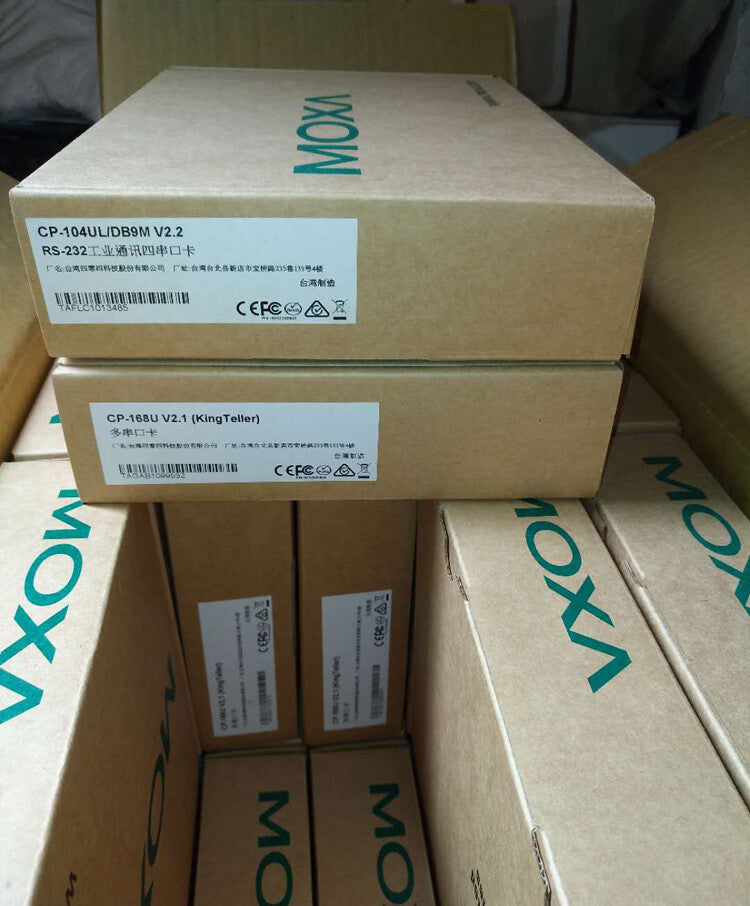 1pcs  MOXA CP-104UL 4-port RS-232 Universal PC Slot Multi-serial Card