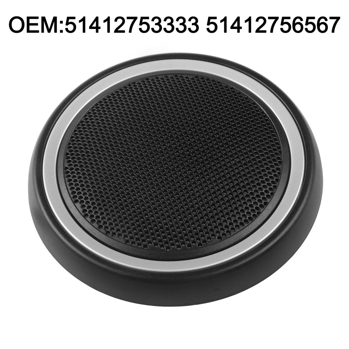 For Mini Cooper R56 Front Door Speaker Cover Grille OEM 51412753333 Compatible