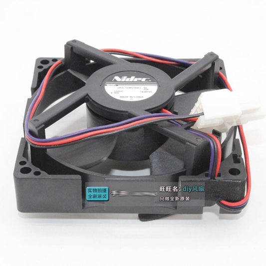 NIDEC U92C12MS7BA3-52 9CM for Z20 Haier refrigerator freezer cooling fan
