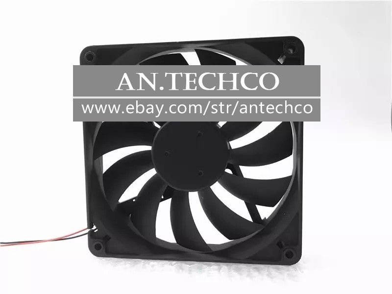 For POWER LOGIC PLA13525B12M 13525 DC12V 0.40A 2-wire Inverter Cooling Fan