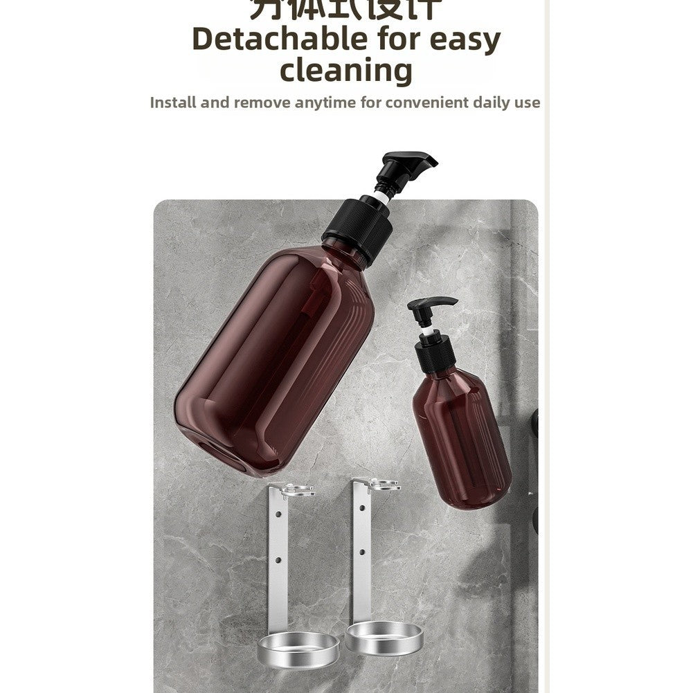 304 Stainless Steel Soap Dispenser with Lock Wall Mounted for Multiple Liquids