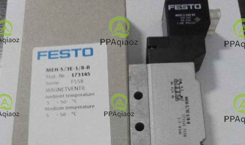 1PCS  FESTO MEH-5/3E-1/8-B 173145 Solenoid Valve Free Shipping