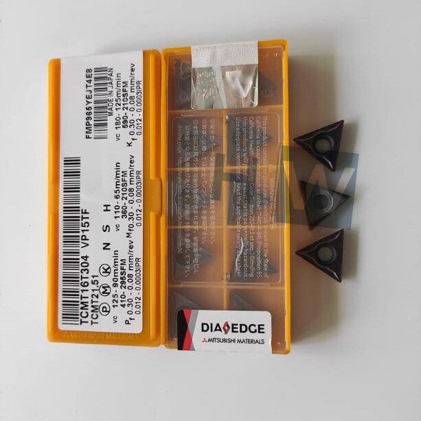 Box/10Pcs Triangle Boring Blade TCMT16T304 VP15TF TCMT21.51 CNC Blade