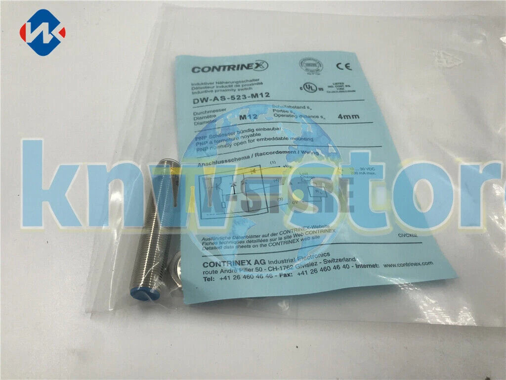 1QTY  Contrinex DW-AS-523-M12 Sensor&Proximity Switch #P