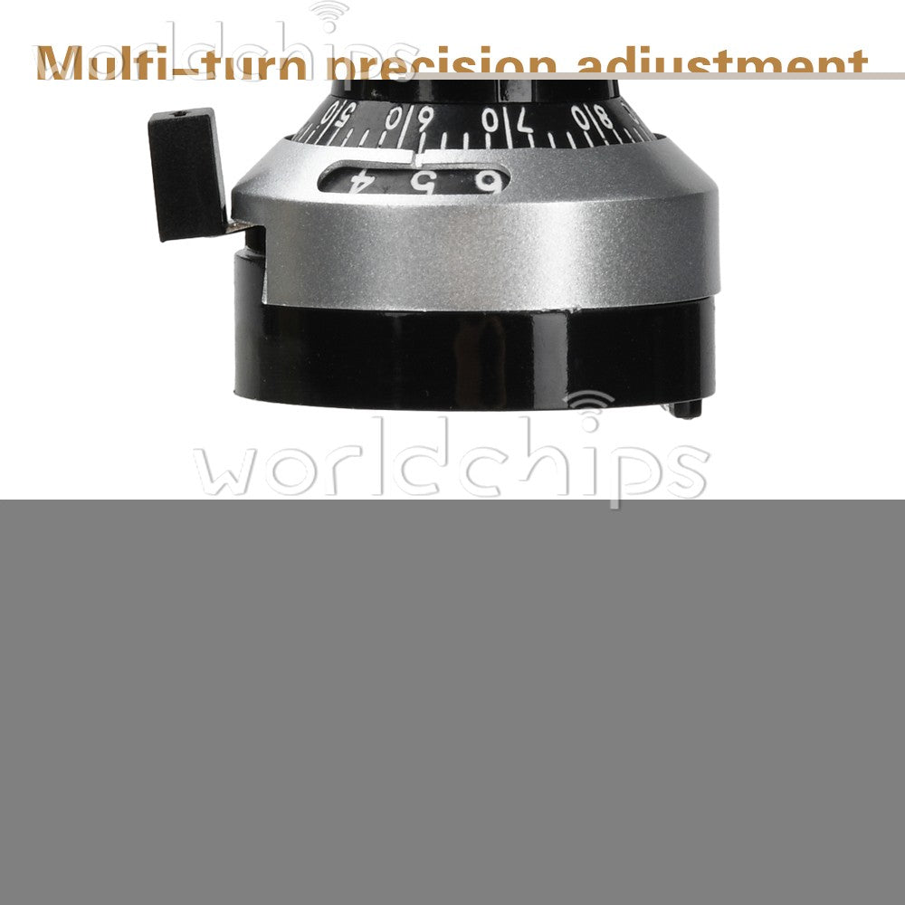 10pcs WXD3 Precision Multi-turn Potentiometer 100Ω~100KΩ Potentiometer Knob 4MM