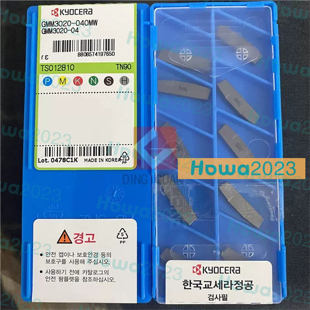 10pcs/Box Kyocera GMM3020-040MW TN90 Grooving Blade Carbide Inserts