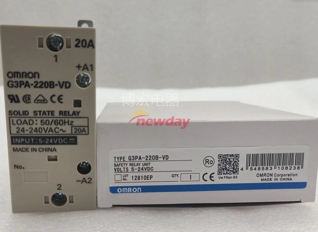 1PC G3PA-220B-VD G3PA220BVD DC5-24V Solid State Relay